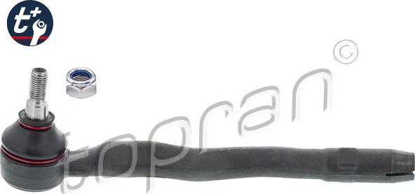 Topran 500 432 - Наконечник рулевой тяги, шарнир autosila-amz.com