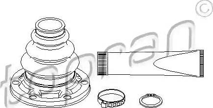 Topran 500 598 - Пыльник, приводной вал autosila-amz.com