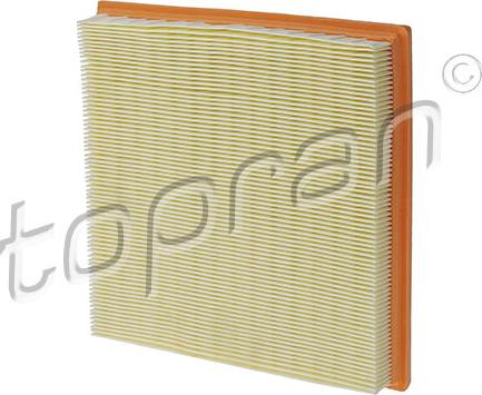 Topran 500 228 - Воздушный фильтр, двигатель autosila-amz.com