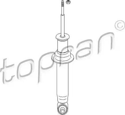 Topran 501 635 - Амортизатор autosila-amz.com