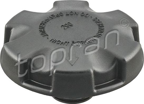 Topran 502 042 - Крышка, резервуар охлаждающей жидкости autosila-amz.com