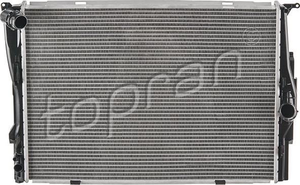 Topran 502 274 - Радиатор, охлаждение двигателя autosila-amz.com