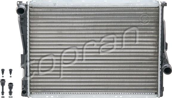 Topran 502 278 - Радиатор, охлаждение двигателя autosila-amz.com
