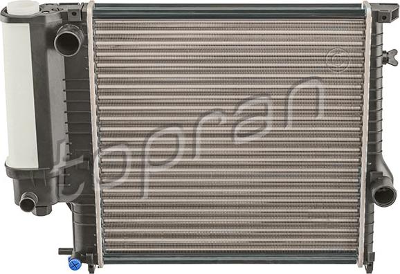 Topran 502 272 - Радиатор, охлаждение двигателя autosila-amz.com