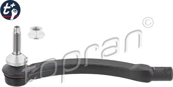 Topran 600 652 - Наконечник рулевой тяги, шарнир autosila-amz.com