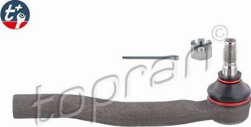 Topran 600 684 - Наконечник рулевой тяги, шарнир autosila-amz.com