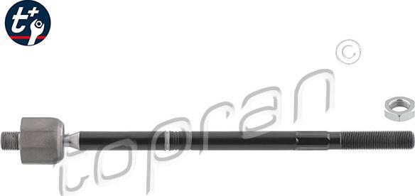 Topran 627 664 - Осевой шарнир, рулевая тяга autosila-amz.com