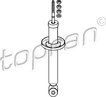 Topran 109 429 - Амортизатор autosila-amz.com