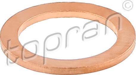 Topran 104 474 - Уплотнительное кольцо, резьбовая пробка маслосливного отверстия autosila-amz.com