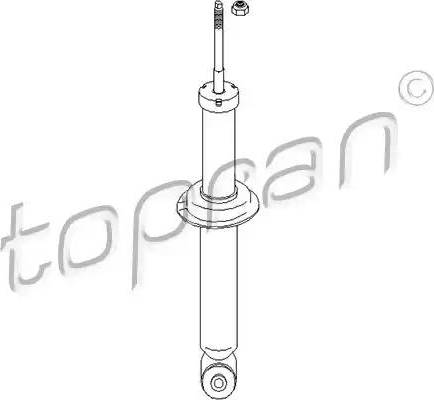 Topran 104 160 - Амортизатор autosila-amz.com