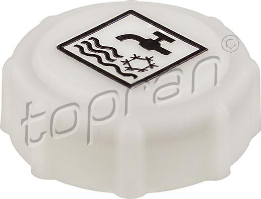 Topran 100 166 - Крышка, резервуар охлаждающей жидкости autosila-amz.com