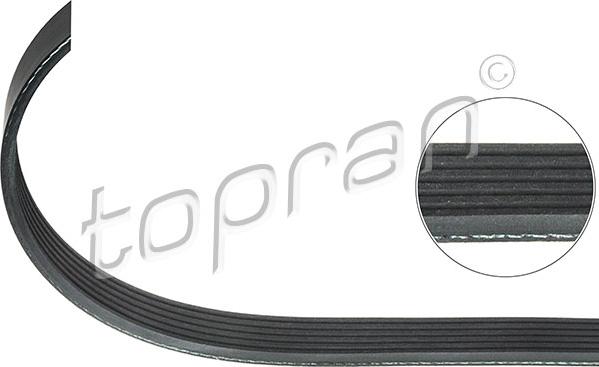 Topran 116 928 - Поликлиновой ремень autosila-amz.com
