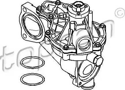 Topran 108 077 - Водяной насос autosila-amz.com