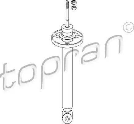 Topran 103517 - Амортизатор autosila-amz.com