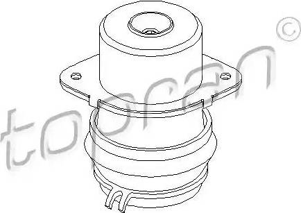 Topran 103 014 - Подушка, опора, подвеска двигателя autosila-amz.com