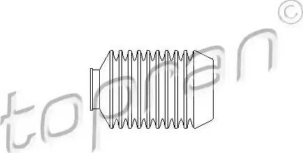 Topran 102 613 - Пыльник, рулевое управление autosila-amz.com