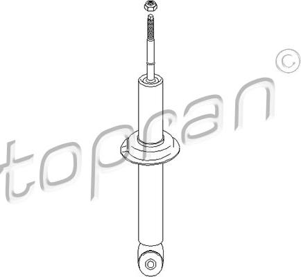 Topran 102 629 - Амортизатор autosila-amz.com