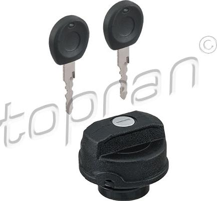 Topran 102 746 - Крышка, топливный бак autosila-amz.com