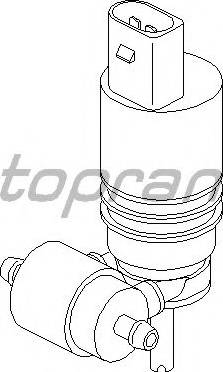 Topran 107 819 755 - Водяной насос, система очистки окон autosila-amz.com