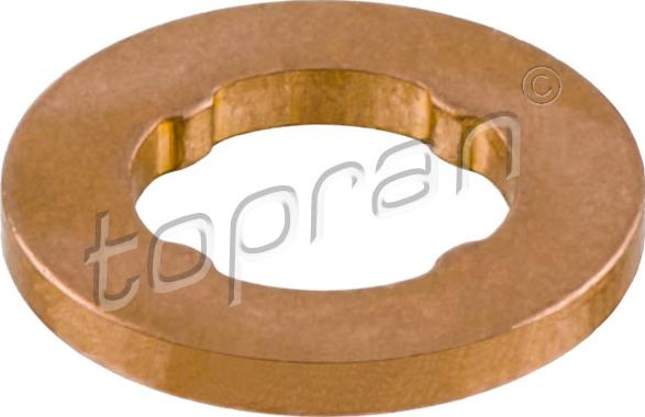 Topran 114 581 - Уплотнительное кольцо, клапанная форсунка autosila-amz.com