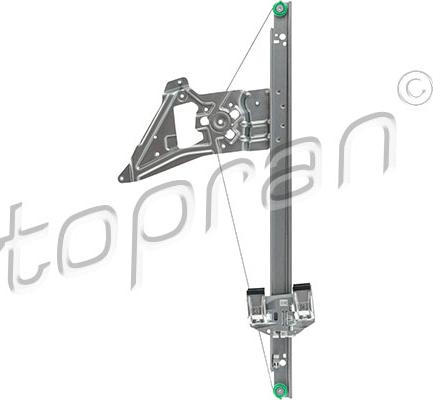 Topran 114 669 - Стеклоподъемник autosila-amz.com