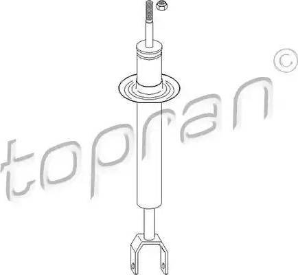 Topran 110 157 - Амортизатор autosila-amz.com