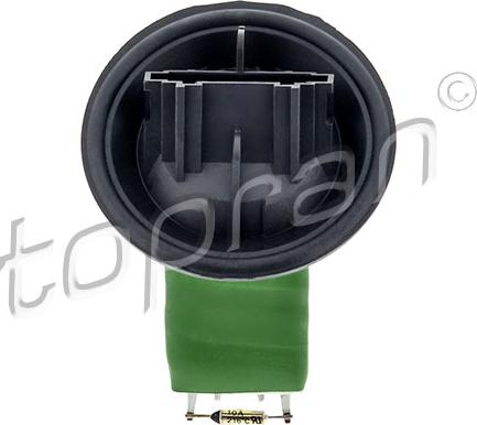 Topran 111 024 - резистор вентилятора печки VW autosila-amz.com