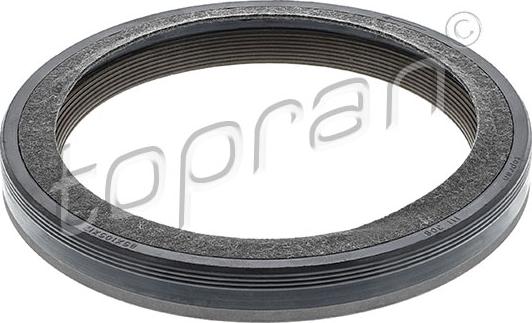 Topran 111 308 - Уплотняющее кольцо, коленчатый вал autosila-amz.com