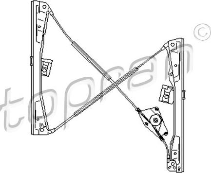 Topran 111 705 - Стеклоподъемник autosila-amz.com