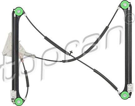Topran 111 713 - Стеклоподъемник autosila-amz.com