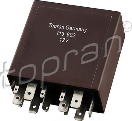 Topran 113 602 - Реле, интервал включения стеклоочистителя autosila-amz.com