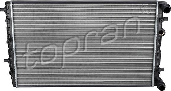 Topran 112 221 - Радиатор, охлаждение двигателя autosila-amz.com