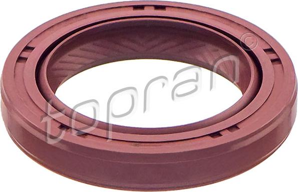 Topran 820 587 - Уплотняющее кольцо, коленчатый вал autosila-amz.com