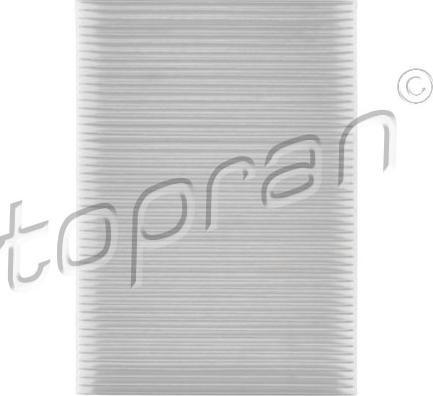 Topran 820 612 - Фильтр воздуха в салоне autosila-amz.com