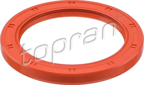 Topran 820 222 - Уплотняющее кольцо, коленчатый вал autosila-amz.com