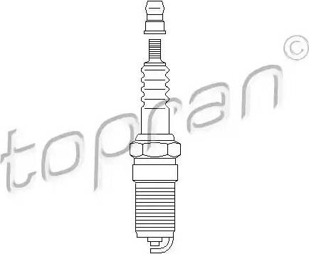 Topran 300 839 - Свеча зажигания autosila-amz.com