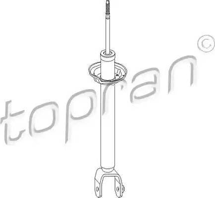 Topran 301047 - Амортизатор autosila-amz.com