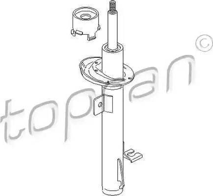 Topran 302 459 - Амортизатор autosila-amz.com