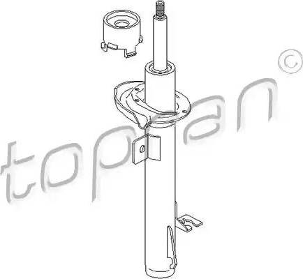 Topran 302 461 - Амортизатор autosila-amz.com