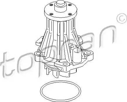 Topran 302 424 - Водяной насос autosila-amz.com