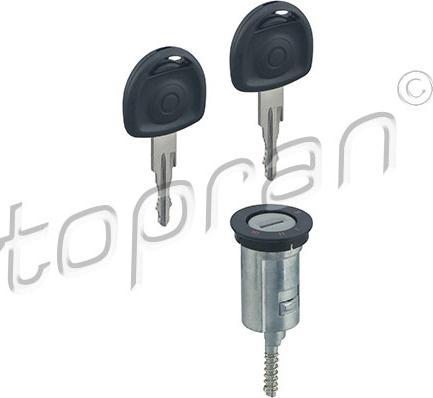Topran 205 654 - личинка замка зажигания с ключами OPEL ASTRA G 98- autosila-amz.com