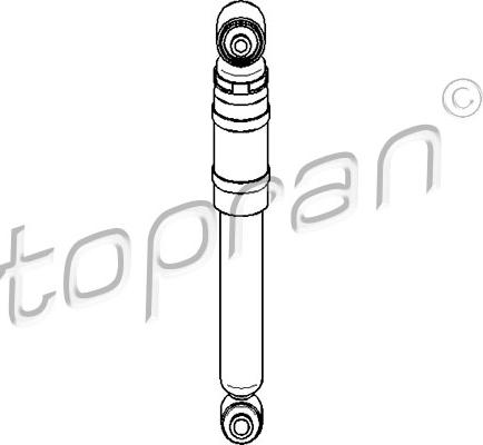 Topran 206 060 - Амортизатор autosila-amz.com