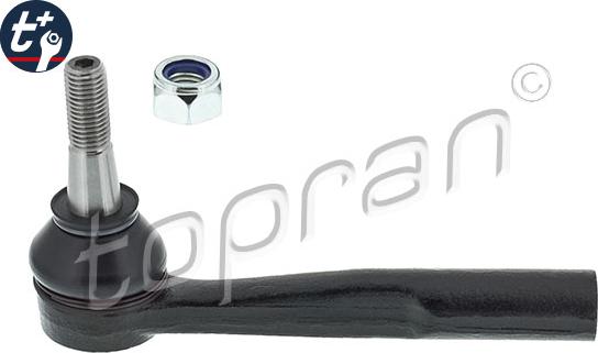 Topran 206 890 - Наконечник рулевой тяги, шарнир autosila-amz.com
