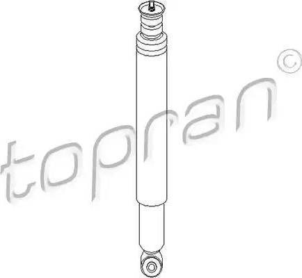 Topran 206 550 - Амортизатор autosila-amz.com