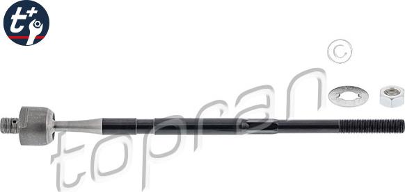 Topran 208 607 - Осевой шарнир, рулевая тяга autosila-amz.com