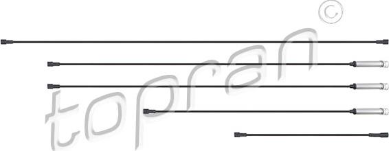 Topran 202 512 - Комплект проводов зажигания autosila-amz.com