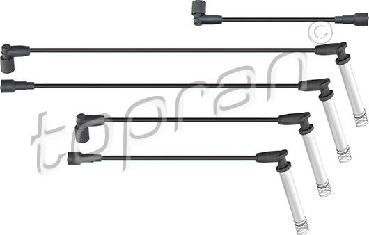 Topran 202 527 - Комплект проводов зажигания autosila-amz.com