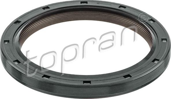 Topran 207 637 - Уплотняющее кольцо, коленчатый вал autosila-amz.com