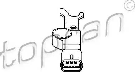 Topran 207 886 - Датчик, положение распределительного вала autosila-amz.com
