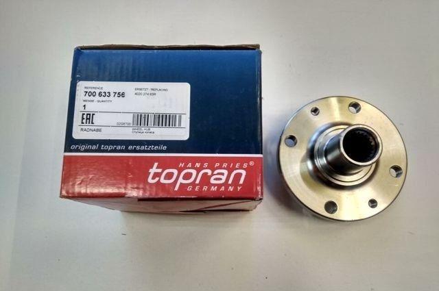 Topran 700 633 756 - Ступица колеса, поворотный кулак autosila-amz.com
